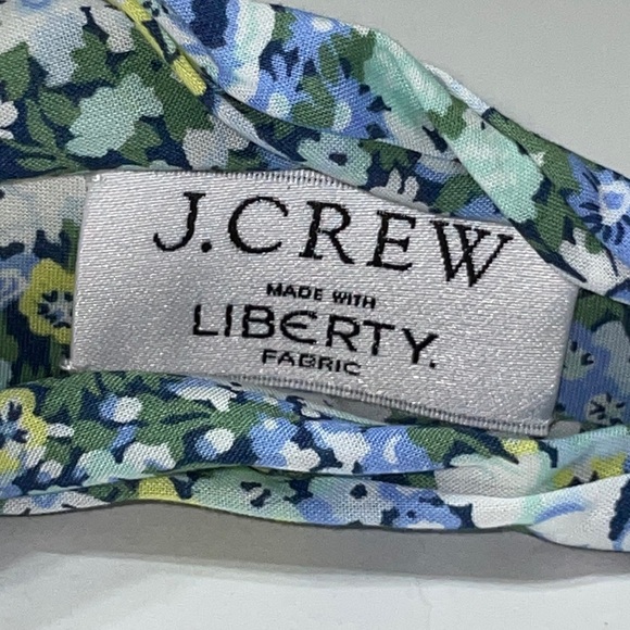 J Crew Green Multi Floral Knot headband in Liberty® print - Picture 5 of 7